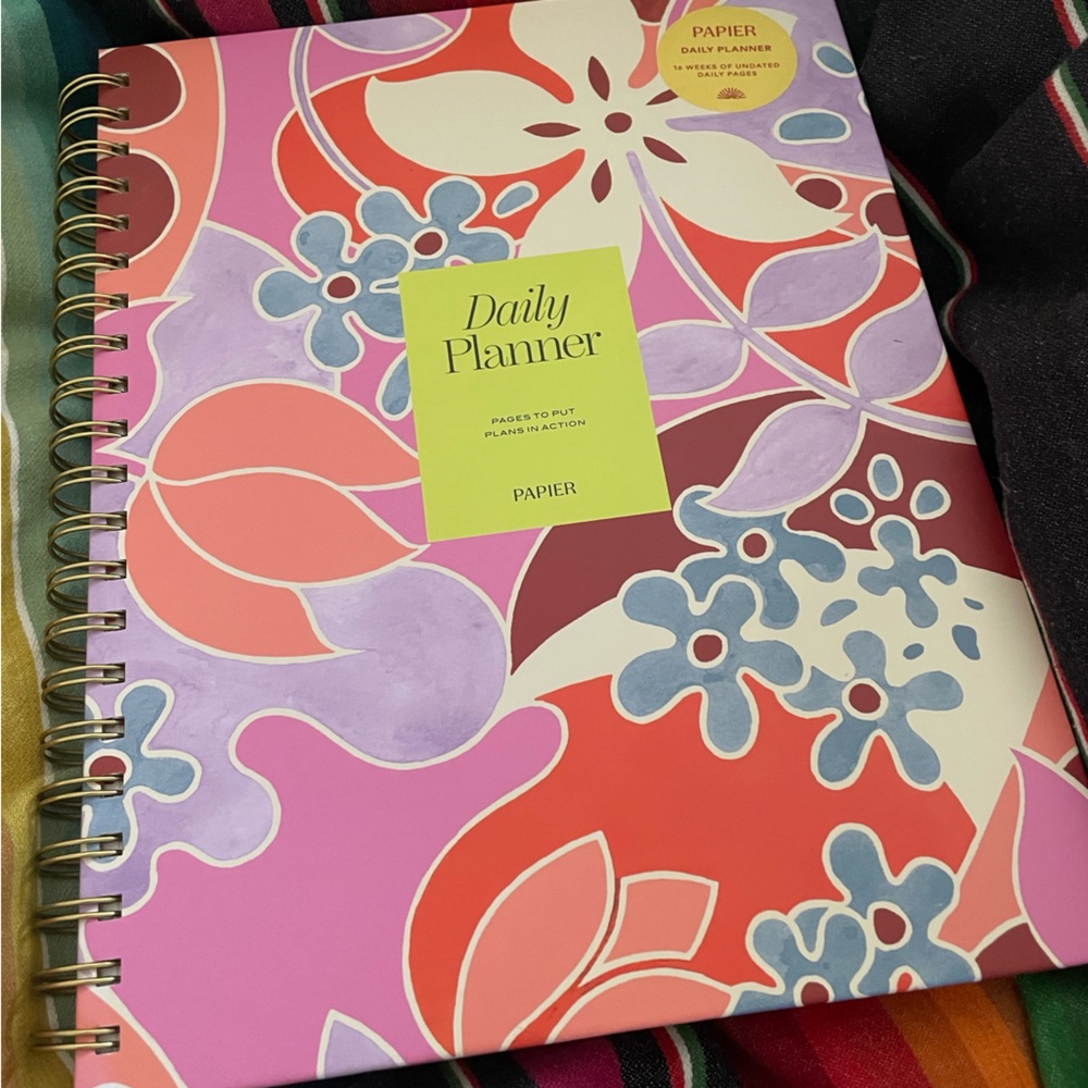 Papier Undated Daily Planner
